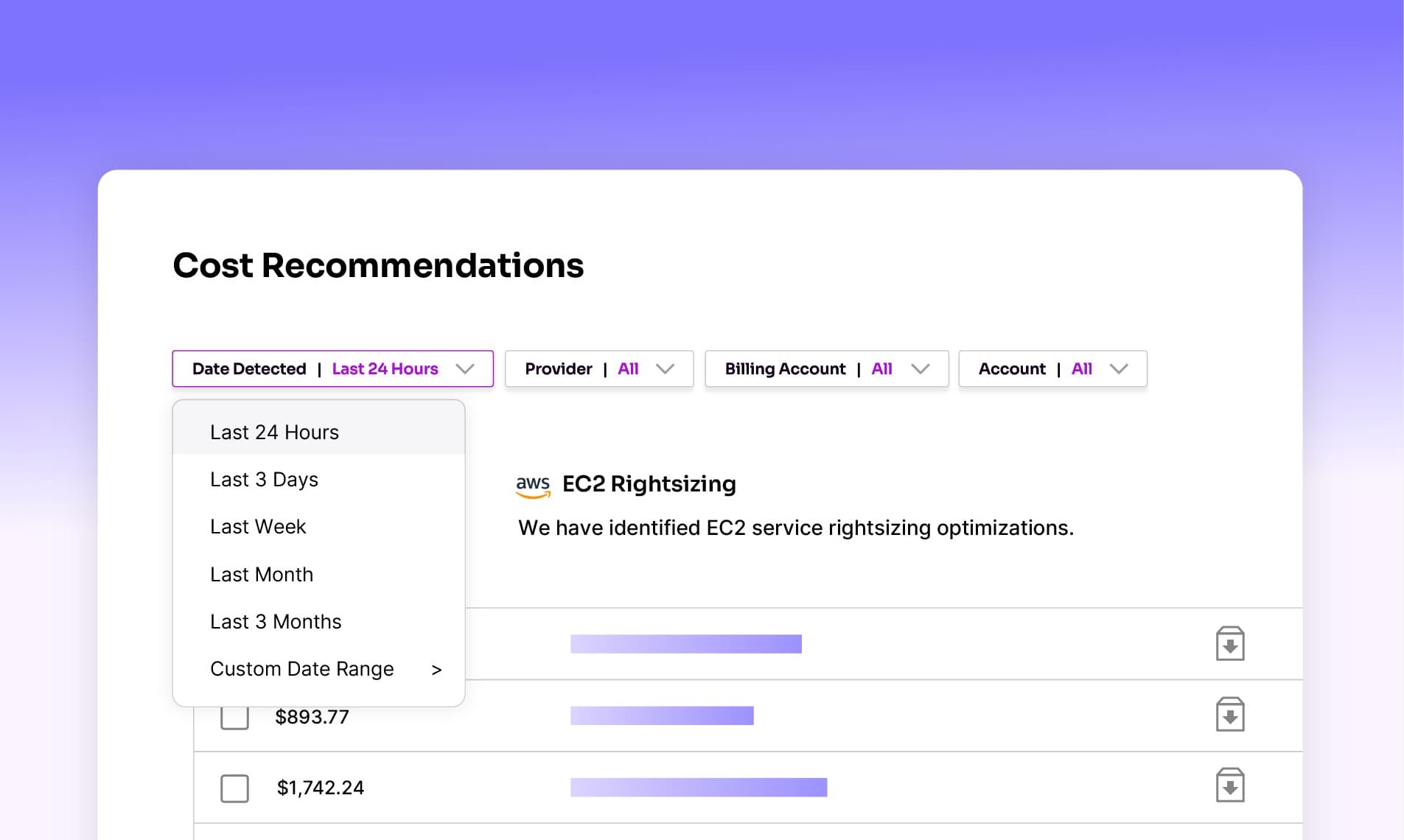 Turning Cost Awareness Into Engineering Action: Vantage’s New Optimization Experience