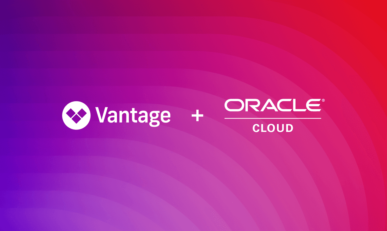 Vantage Launches Support for Oracle Cloud Infrastructure (OCI) Costs