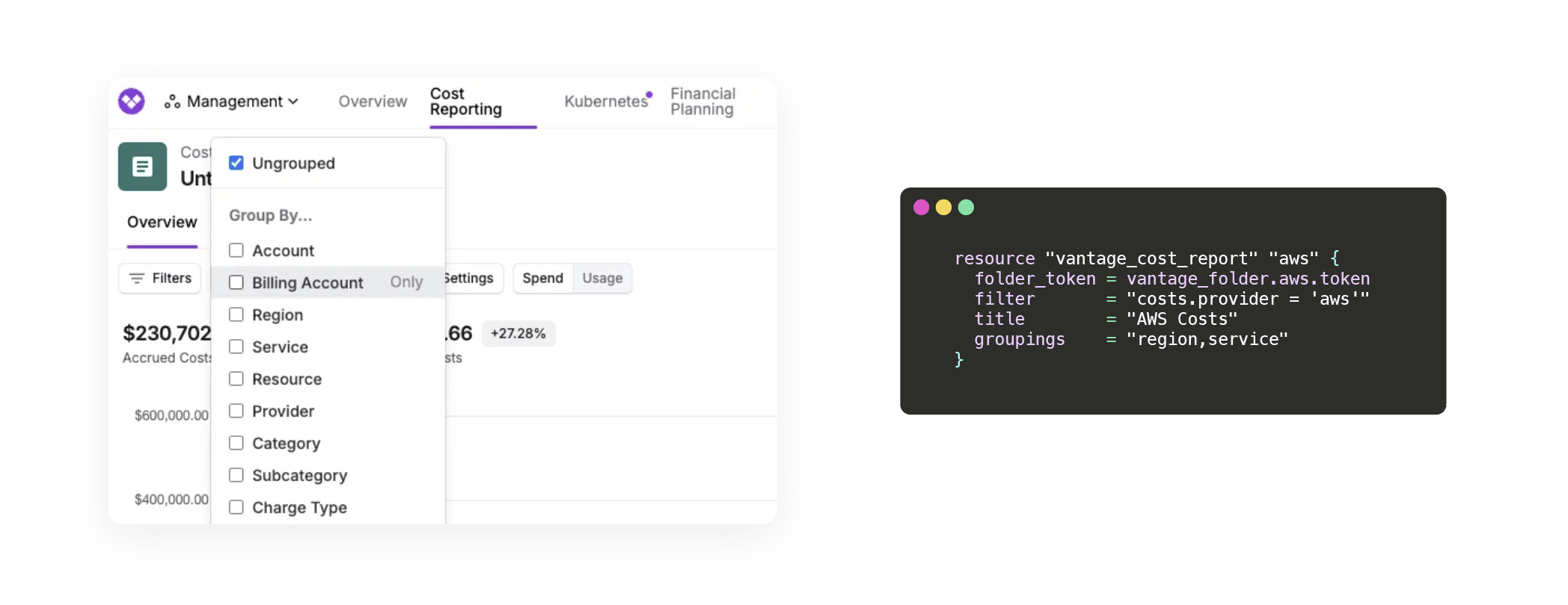 Vantage Terraform Provider